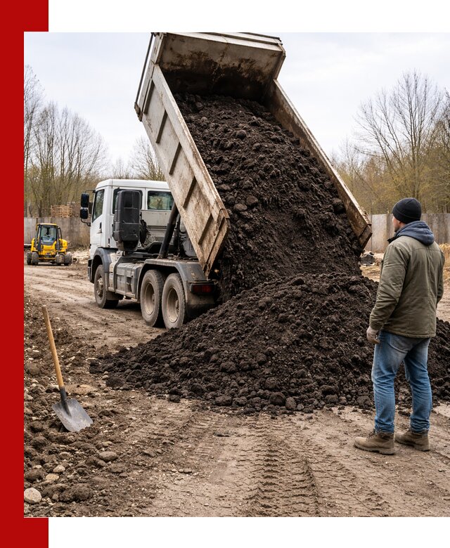 Доставка чернозема навалом в Рузаевке быстро и выгодно