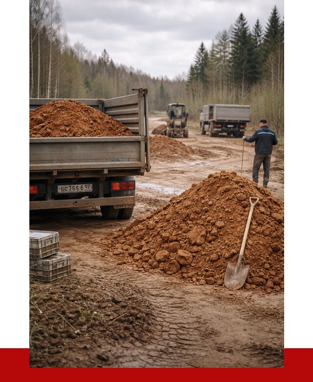Глина и суглинки в Рузаевке от 4666 р. за куб | ПРОНЕРУДРзв