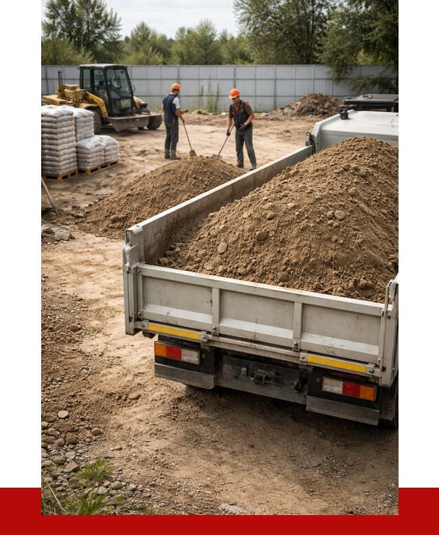 Супесь с доставкой в Рузаевке от 2540 р. за куб | ПРОНЕРУДРзв