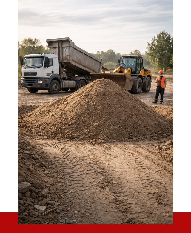 Купить песчаный грунт с доставкой в Рузаевке от 4355 р. | ПРОНЕРУДРзв