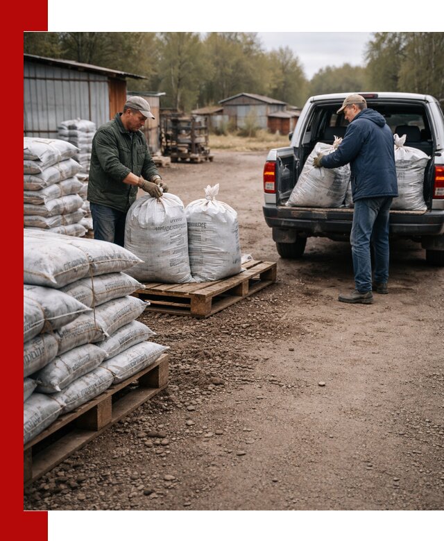 Купить конский навоз в мешках с доставкой в Рузаевке