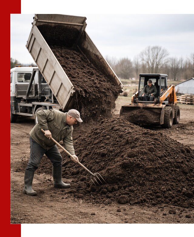 Доставка и продажа перегноя в Рузаевке быстро и дешево