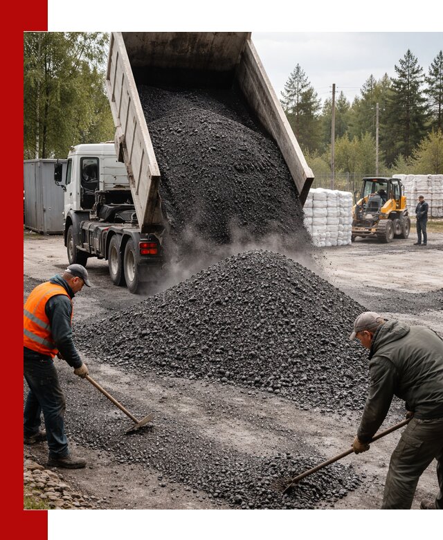 Доставка и продажа асфальтного гранулята в Рузаевке
