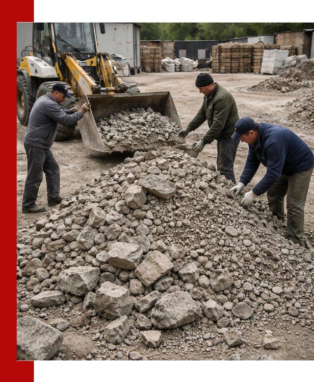 Демонтаж и вывоз бой бетона в Рузаевке
