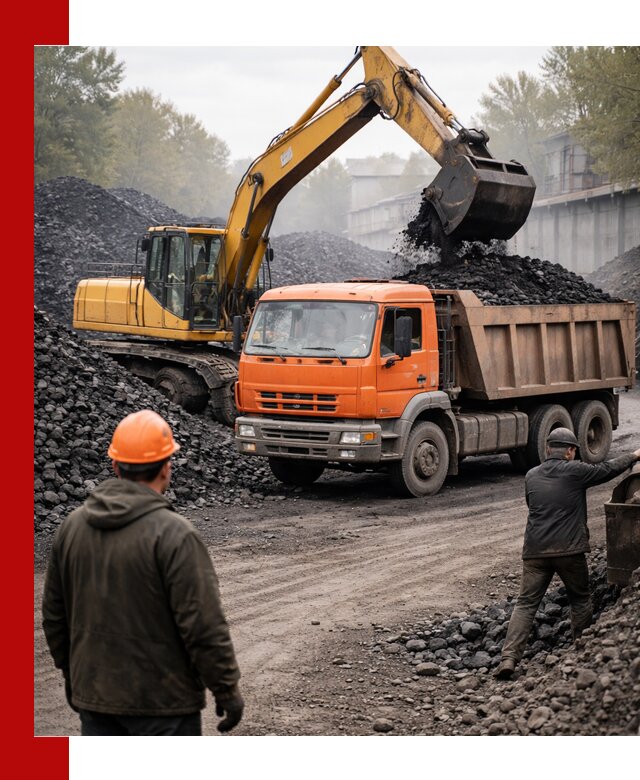 Доставка угля автотранспортом в Рузаевке быстро и выгодно