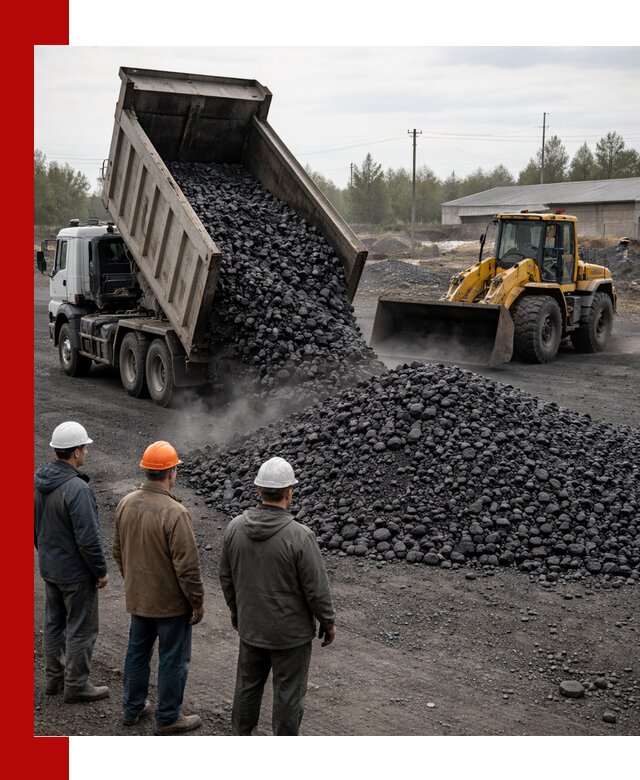 Доставка угля антрацита в Рузаевке с самосвалами и погрузкой