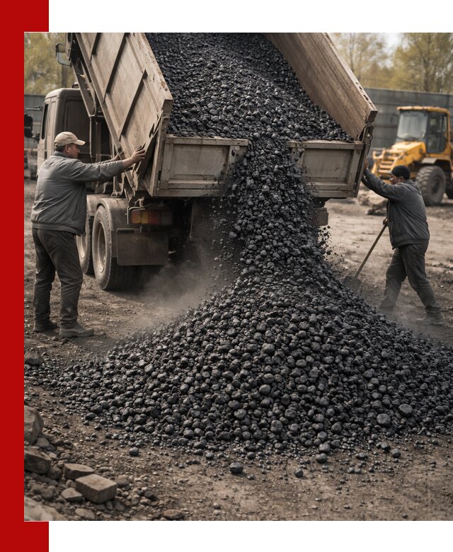 Доставка угля семечка самосвалами в Рузаевке