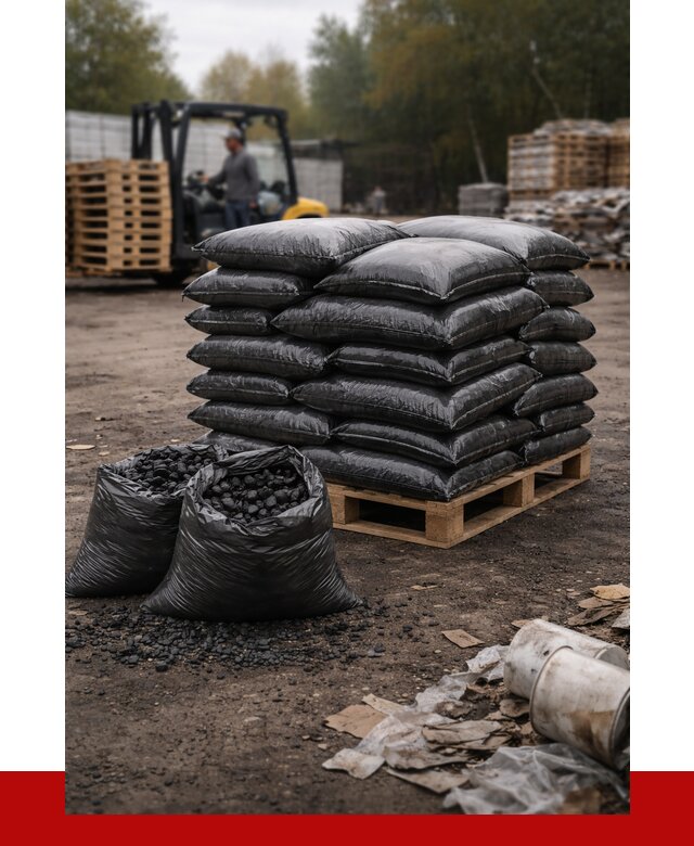 Купить уголь в мешках с доставкой в Рузаевке от 7776 р. | ПРОНЕРУДРзв