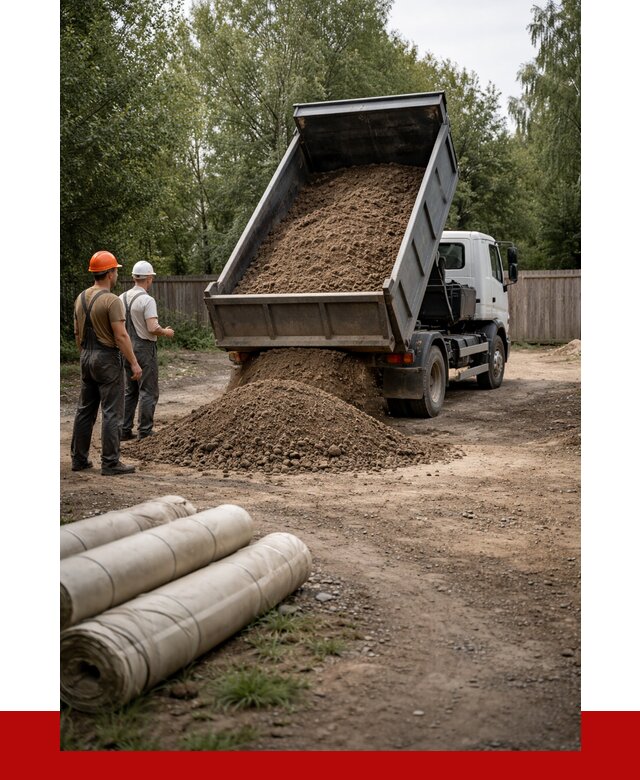 Доставка сыпучих материалов самосвалом в Рузаевку от 4355 р. | ПРОНЕРУДРзв