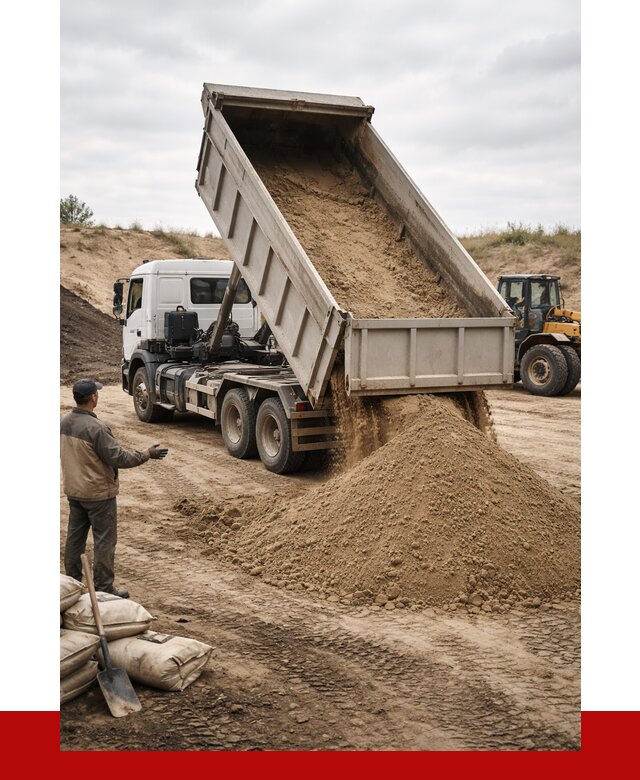 Доставка самосвалом 20 кубов в Рузаевке от 7776 р. | ПРОНЕРУДРзв