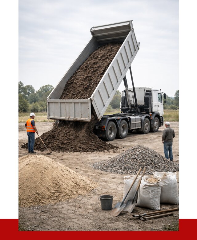 Доставка самосвалом 30 кубов в Рузаевке от 8813 р. | ПРОНЕРУДРзв