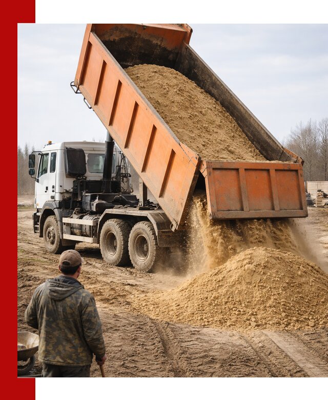 Аренда самосвала 20 тонн для перевозки грузов в Рузаевке
