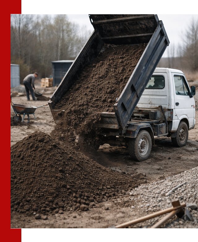 Аренда минисамосвала в Рузаевке для доставки сыпучих материалов