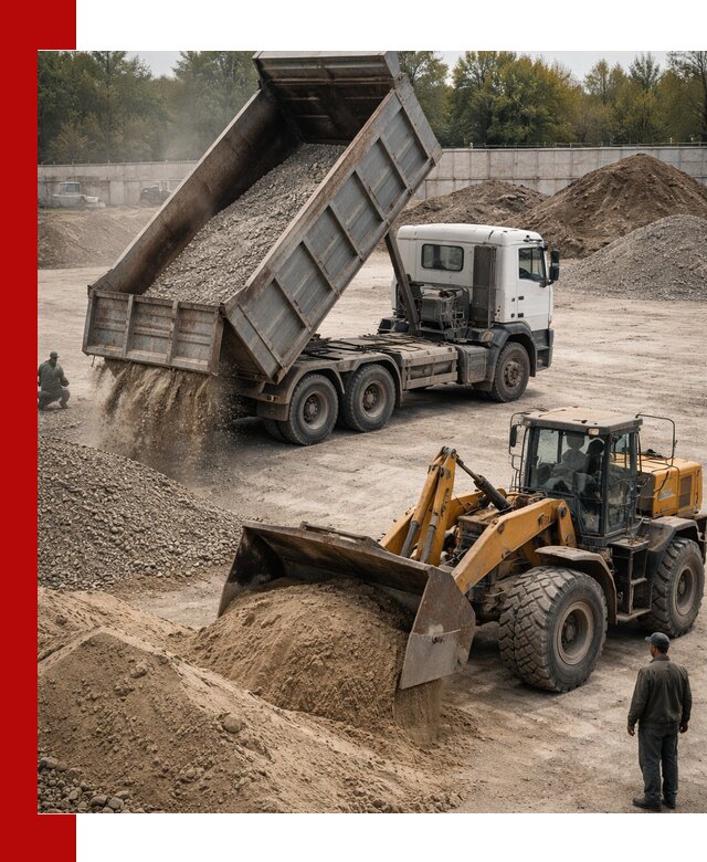 Перевозка сыпучих грузов самосвалами и бортовыми в Рузаевке