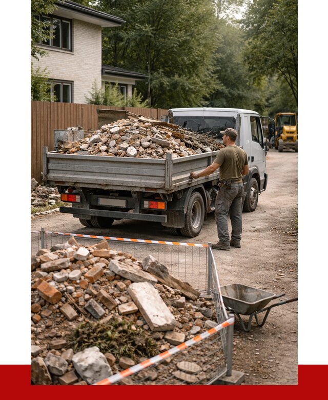 Вывоз строительного мусора с погрузкой в Рузаевке от 7776 р | ПРОНЕРУДРзв