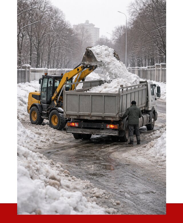 Вывоз снега с погрузкой в Рузаевке от 3629 р. ПРОНЕРУДРзв
