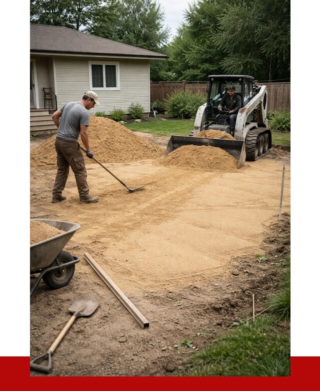 Отсыпка участка песком в Рузаевке, от 2592 р., ПРОНЕРУДРзв