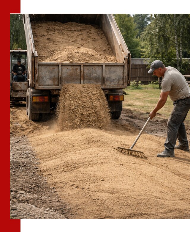Отсыпка участка песком в Рузаевке быстро и качественно