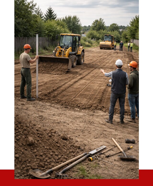 Планировка участка грунтом в Рузаевке от 4666 р ПРОНЕРУДРзв