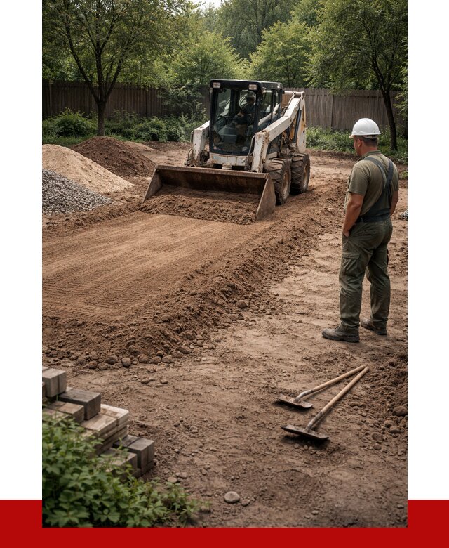 Выравнивание участка под ключ в Рузаевке от 3629 р. | ПРОНЕРУДРзв